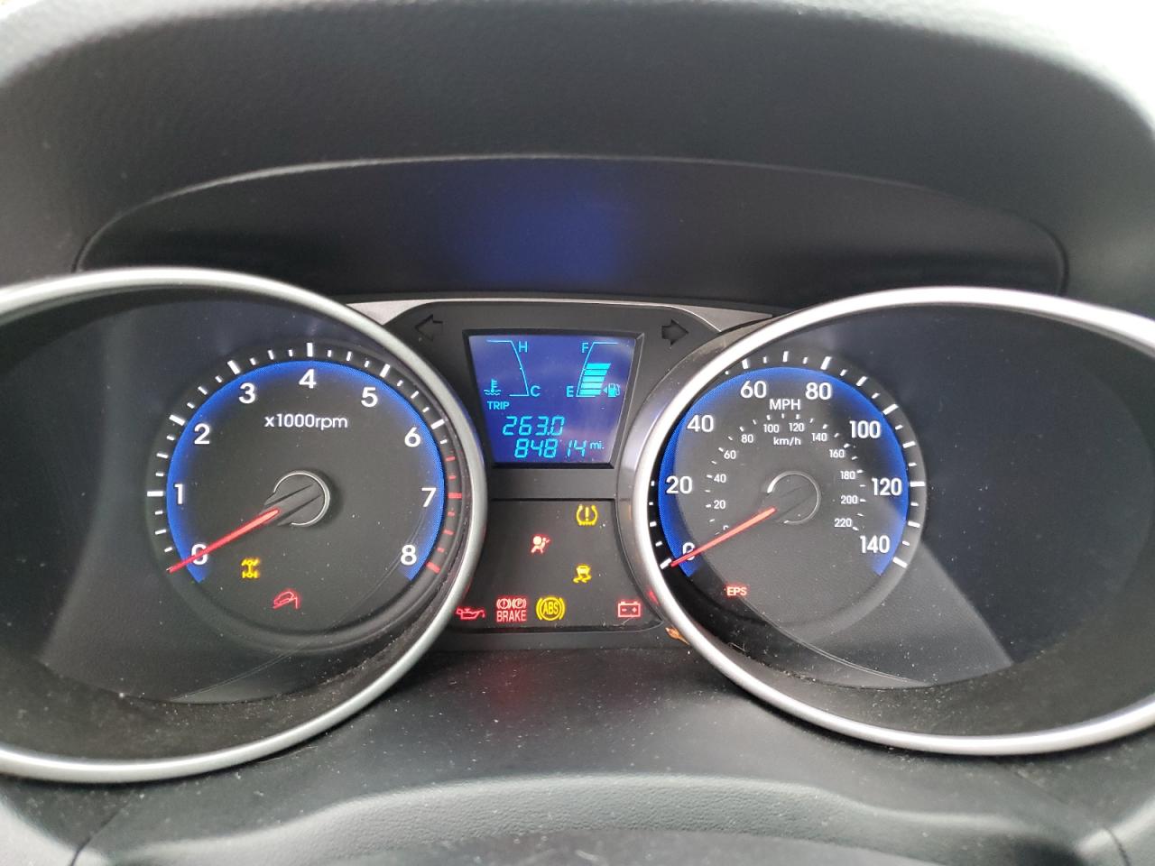 2013 Hyundai Tucson Gls VIN: KM8JUCAC5DU710802 Lot: 61373015