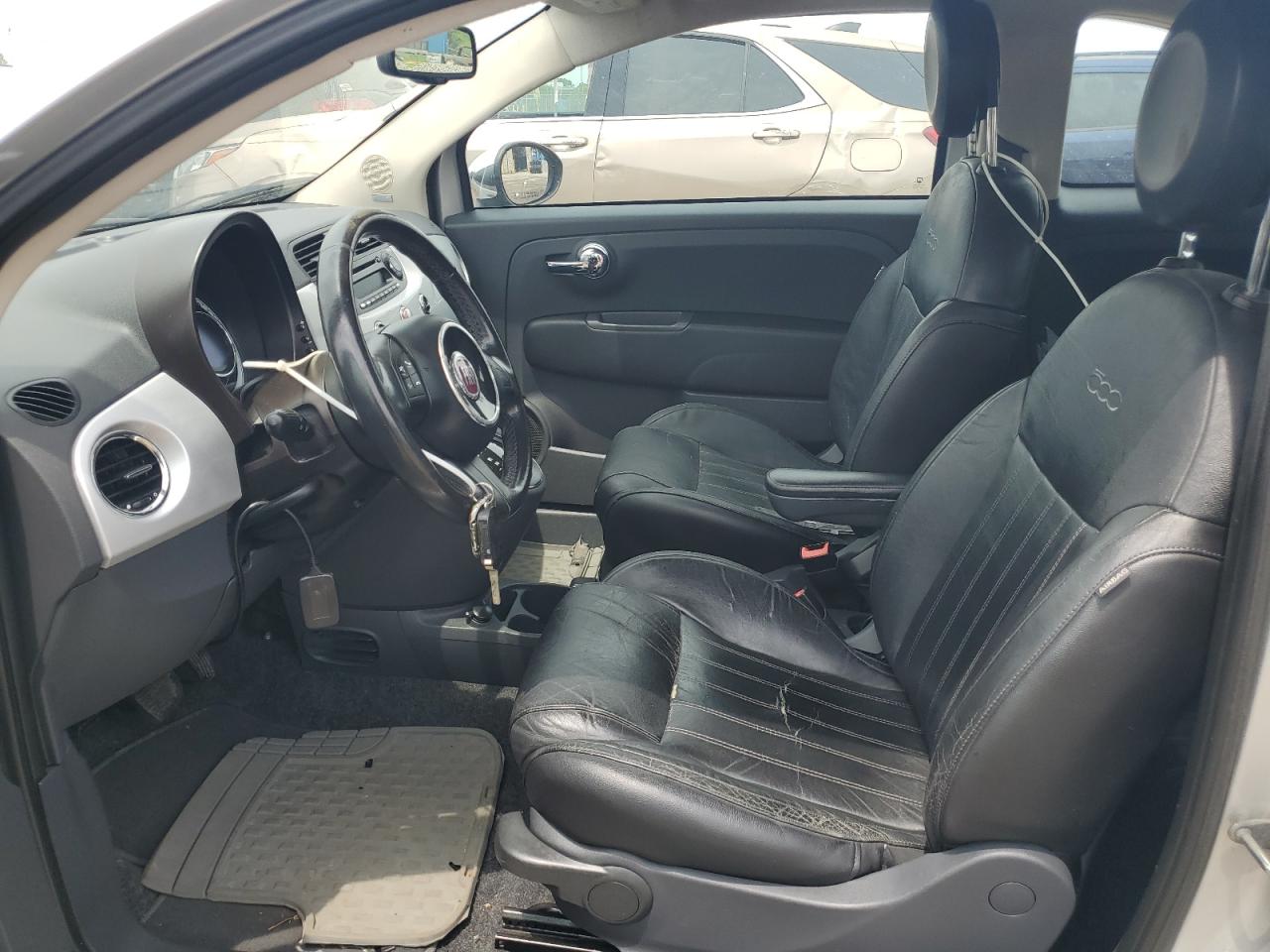 2012 Fiat 500 Lounge VIN: 3C3CFFER5CT126985 Lot: 61528825