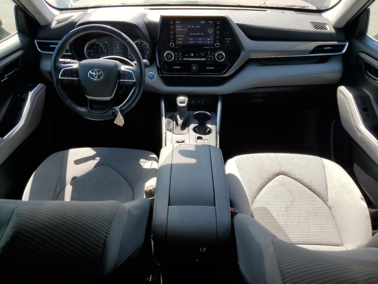 2022 Toyota Highlander Hybrid Le VIN: 5TDBBRCH7NS561390 Lot: 62463815