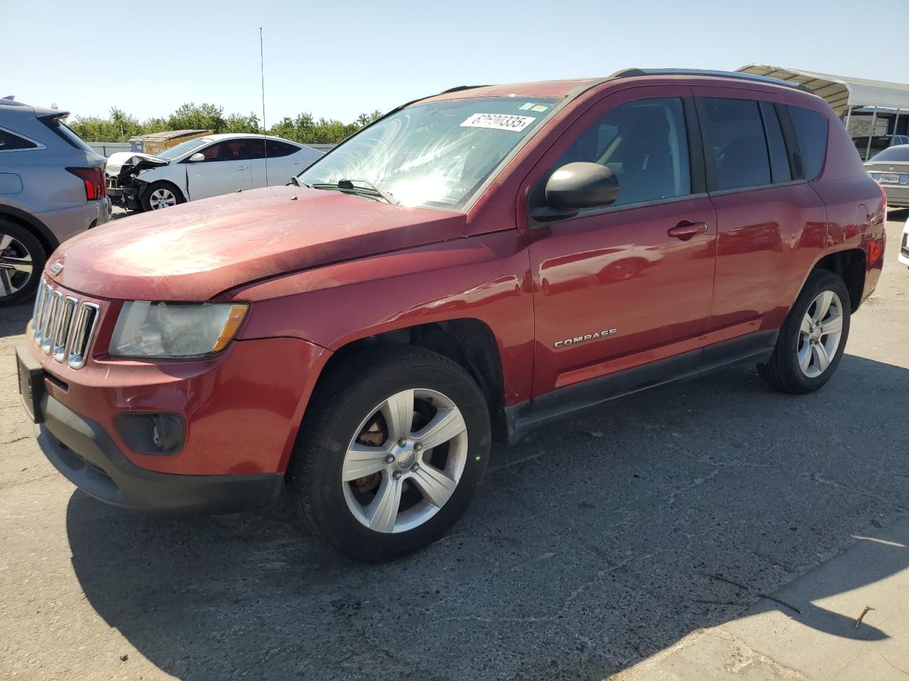 JEEP COMPASS 2013 VIN 1C4NJCEA9DD246792