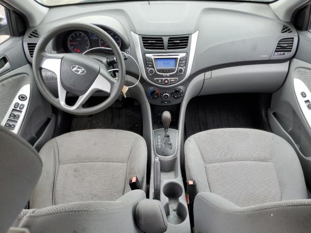 Sedans HYUNDAI ACCENT 2013 Srebrny