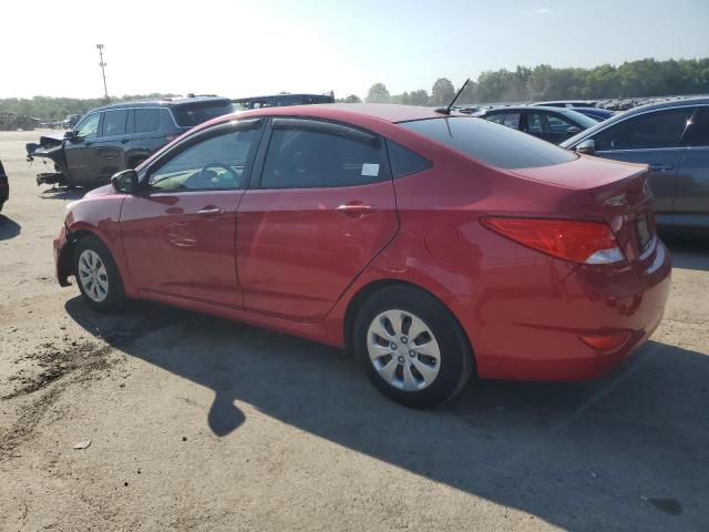  HYUNDAI ACCENT 2017 Red