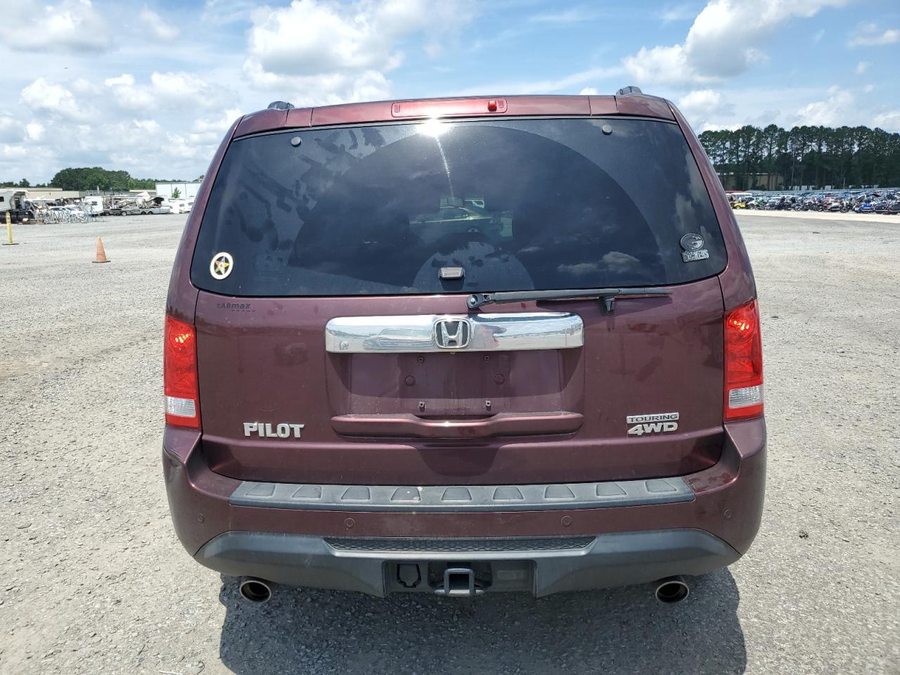 2012 Honda Pilot Touring VIN: 5FNYF4H97CB035572 Lot: 61346925