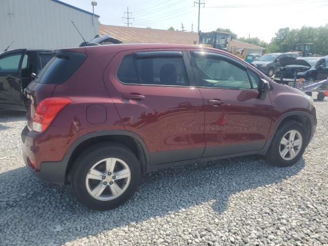 Parquets CHEVROLET TRAX 2017 Burgundy