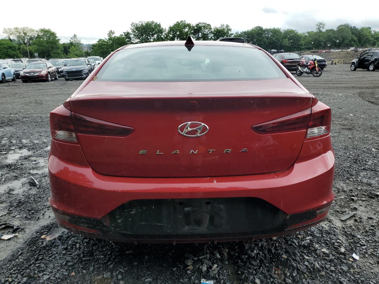 2019 Hyundai Elantra Sel VIN: KMHD84LF0KU785483 Lot: 60990785