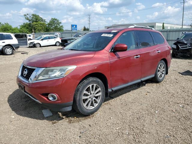 NISSAN PATHFINDER 2016 Бордовый