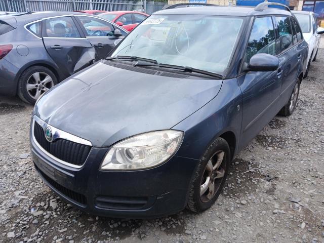 2010 SKODA FABIA 2 16 for sale at Copart WOLVERHAMPTON