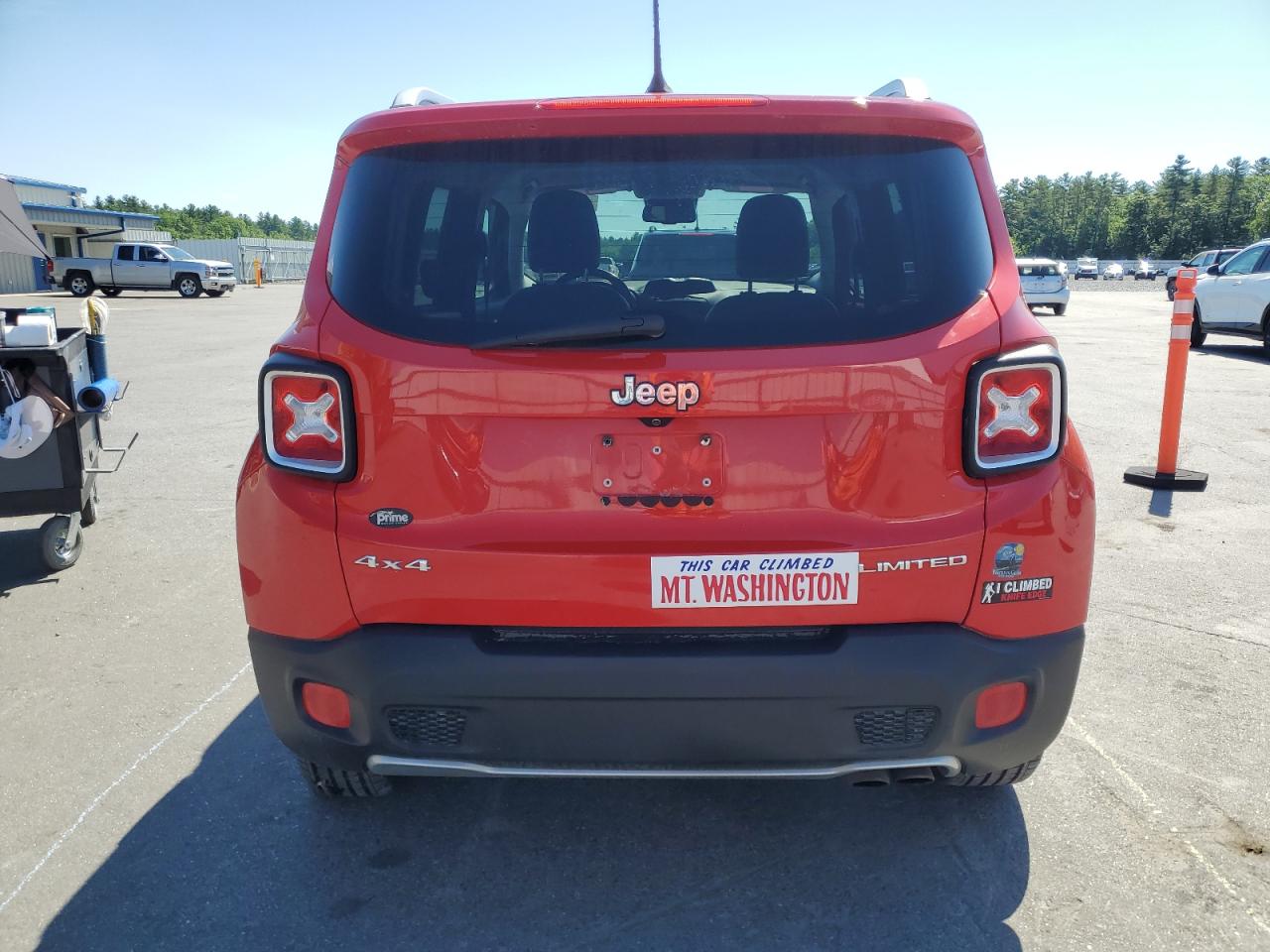 2016 Jeep Renegade Limited VIN: ZACCJBDT9GPD17435 Lot: 62564045