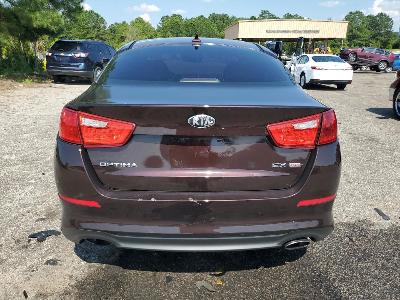 2014 Kia Optima Ex VIN: 5XXGN4A7XEG290417 Lot: 62308925