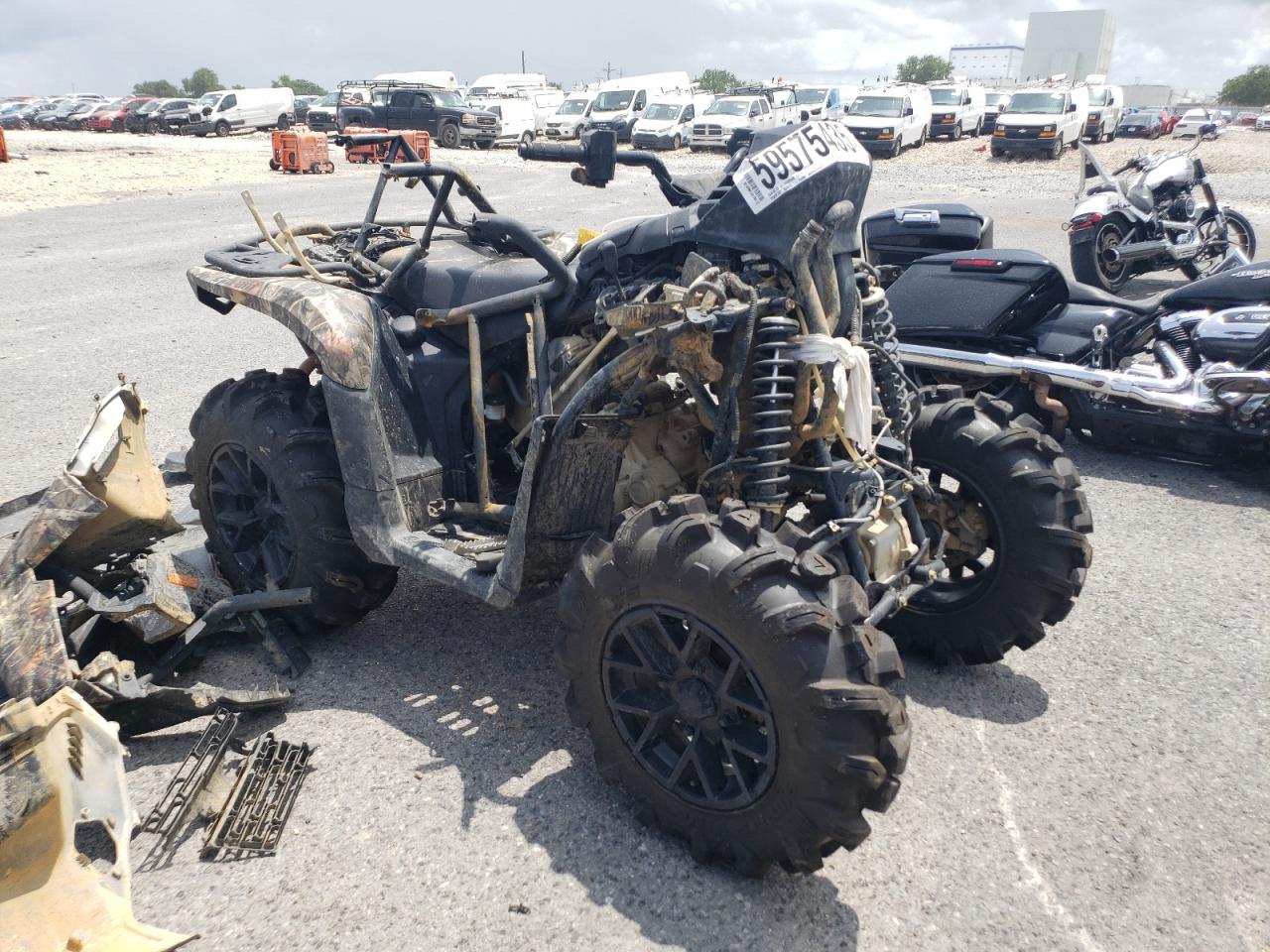 CAN-AM ATV 2025. Lot# 59575435. VIN 3JB3WA54XSJ000377. Photo 1