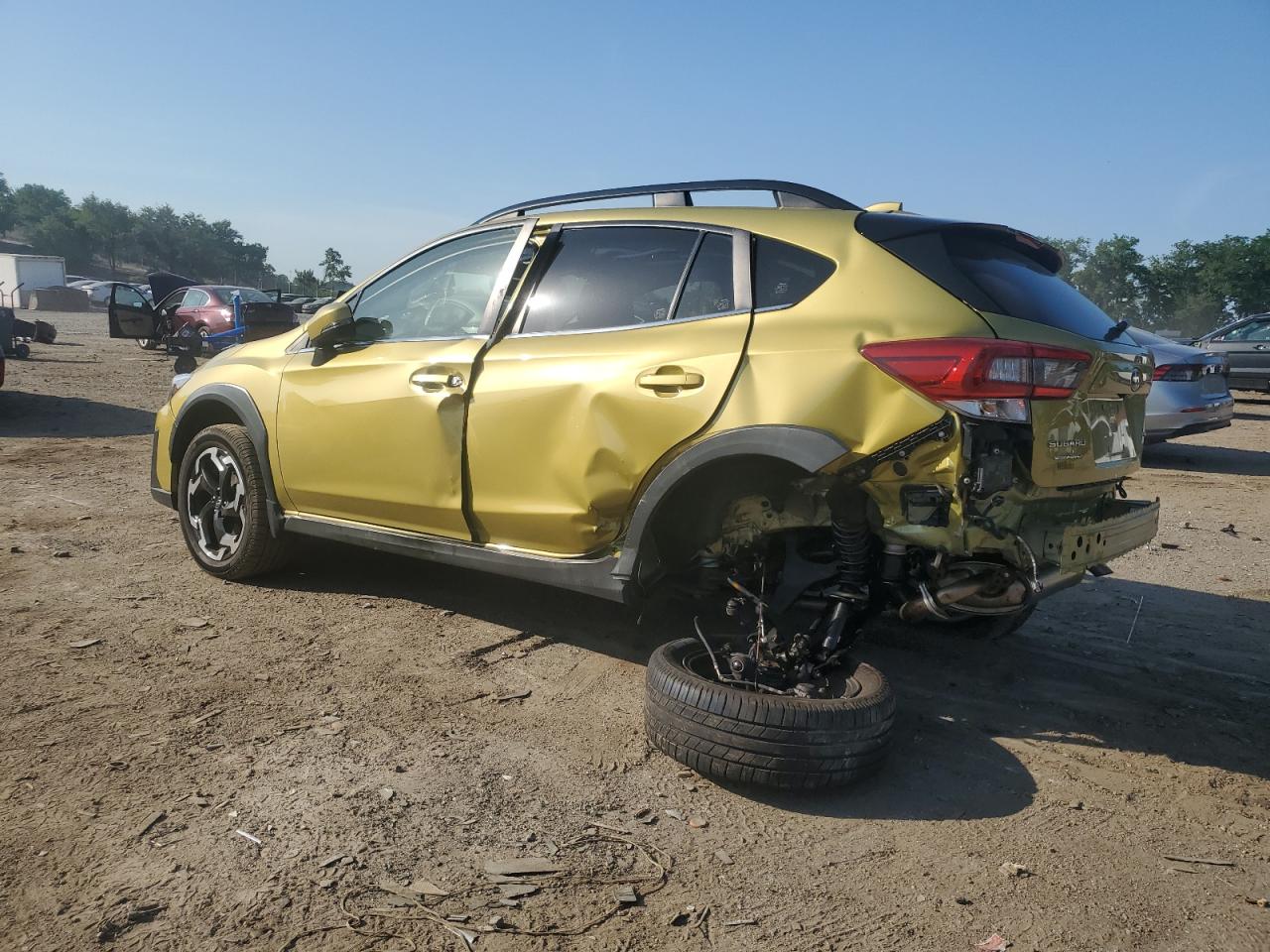 2021 Subaru Crosstrek Limited green null gas JF2GTHMC4MH280832 photo #3