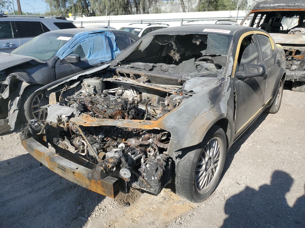2009 Dodge Avenger Se იყიდება Las Vegas-ში, NV - Burn