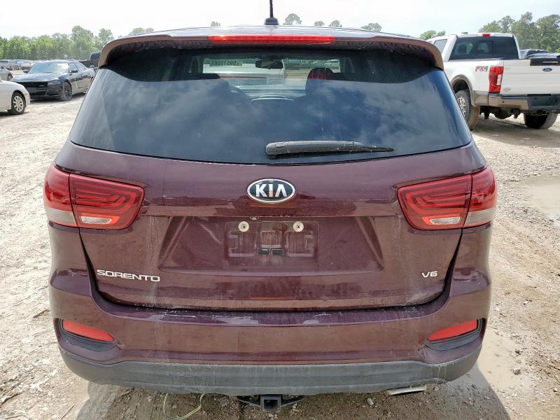  KIA SORENTO 2020 Burgundy