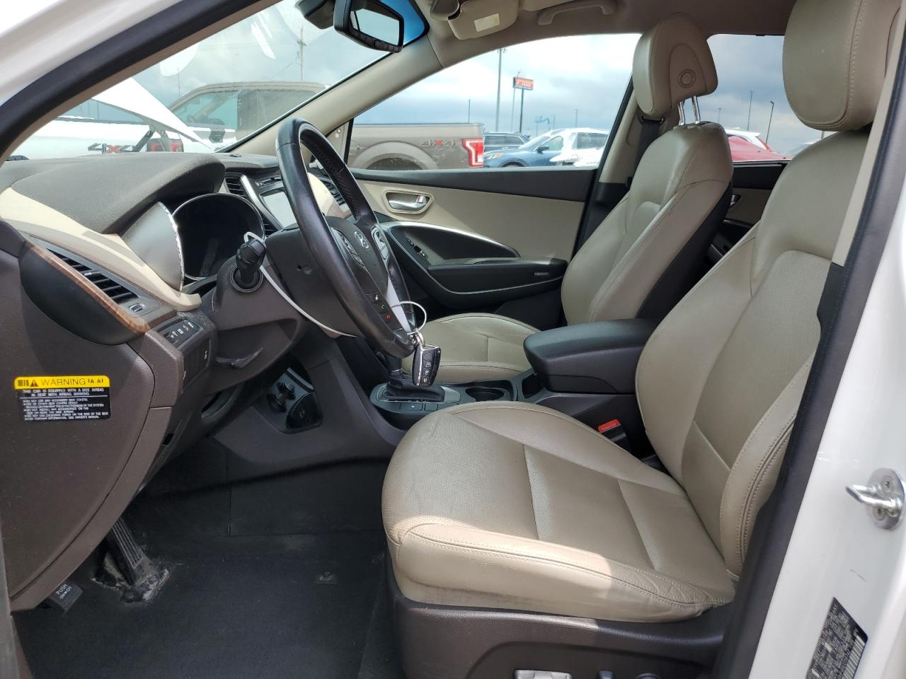 HYUNDAI SANTA FE 2017 VIN KM8SNDHF6HU239742 фото 7