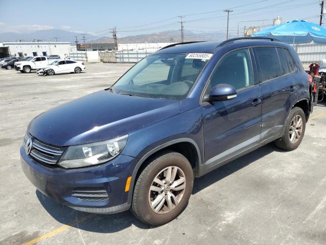  VOLKSWAGEN TIGUAN 2016 Синий