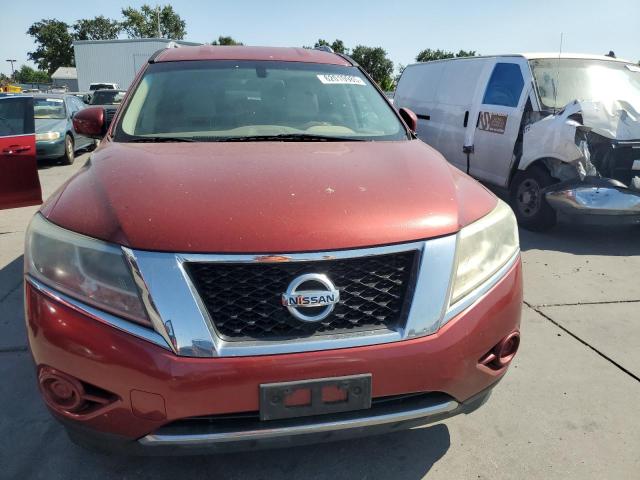  NISSAN PATHFINDER 2013 Czerwony
