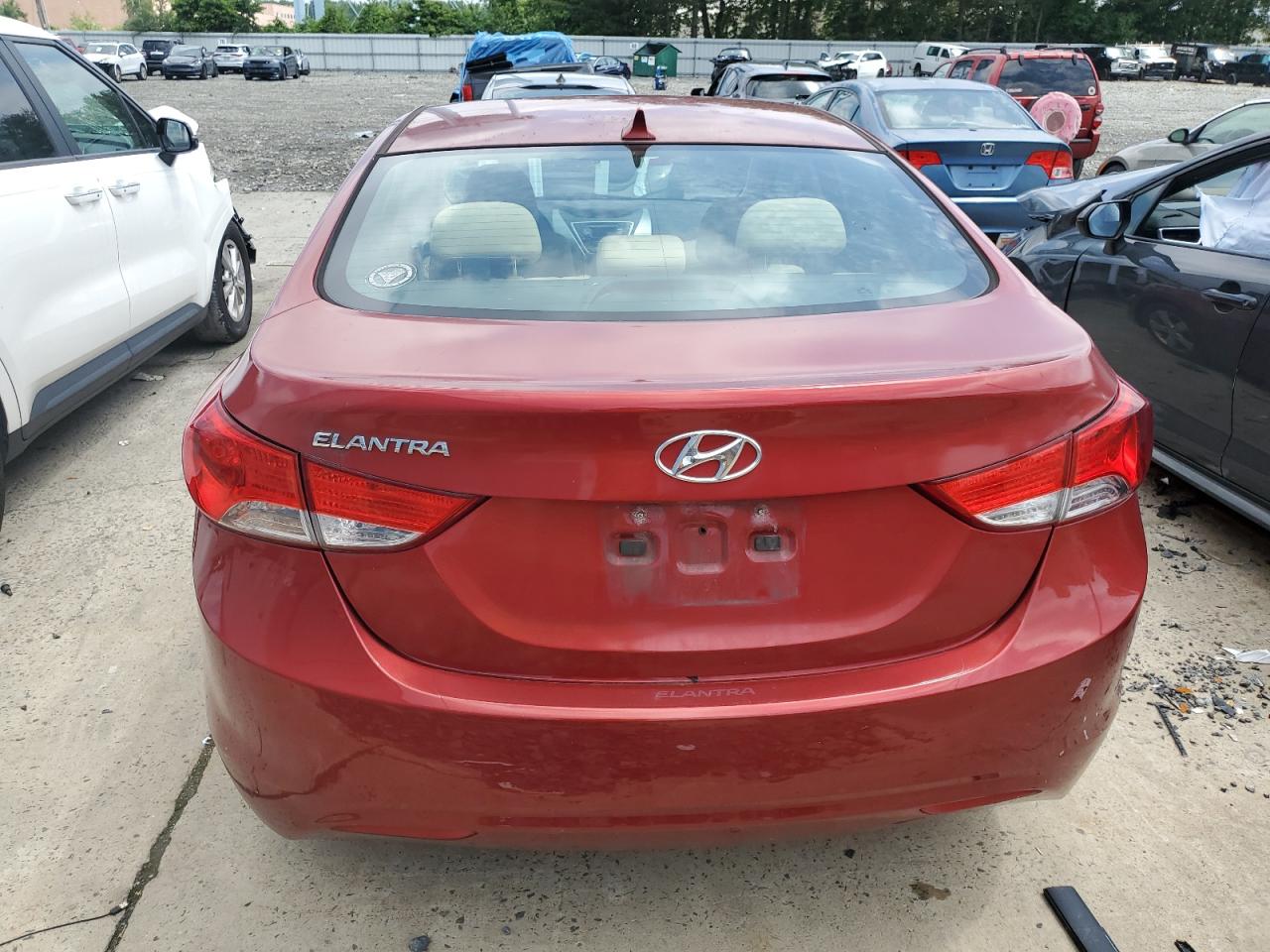 2013 Hyundai Elantra Gls VIN: 5NPDH4AE3DH284969 Lot: 61418505