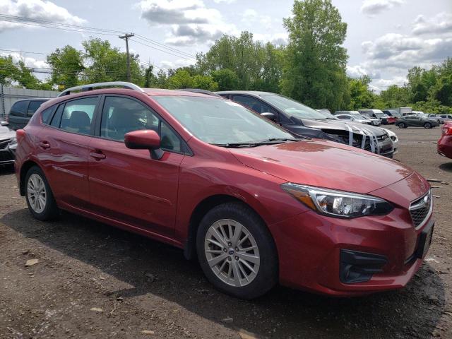  SUBARU IMPREZA 2018 Burgundy