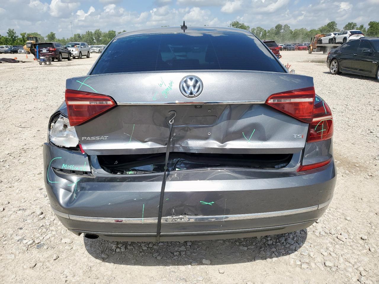 2017 Volkswagen Passat S VIN: 1VWAT7A32HC017063 Lot: 61218615