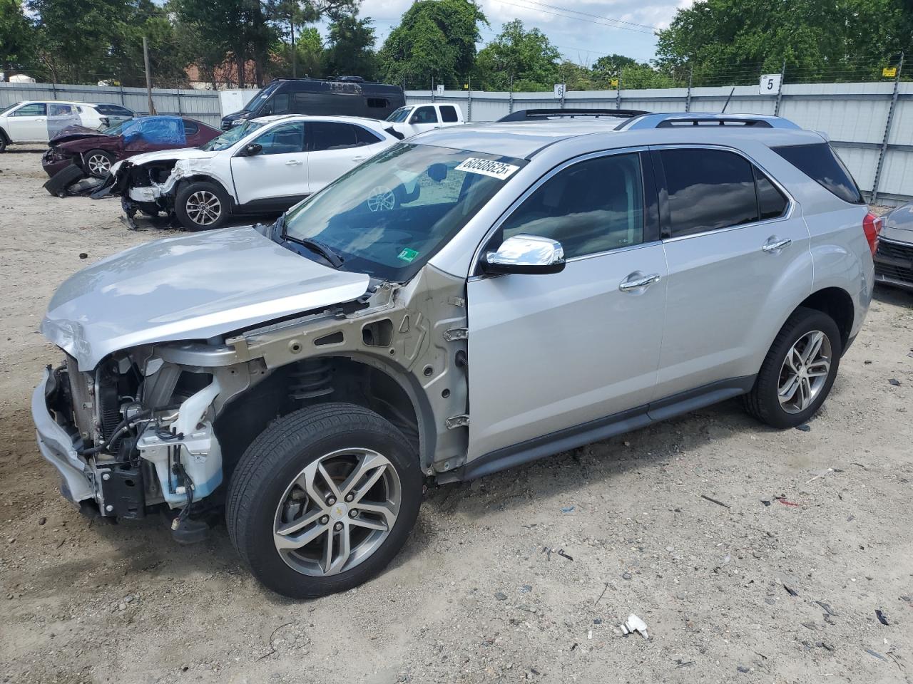 2017 Chevrolet Equinox Premier იყიდება Hampton-ში, VA - Front End