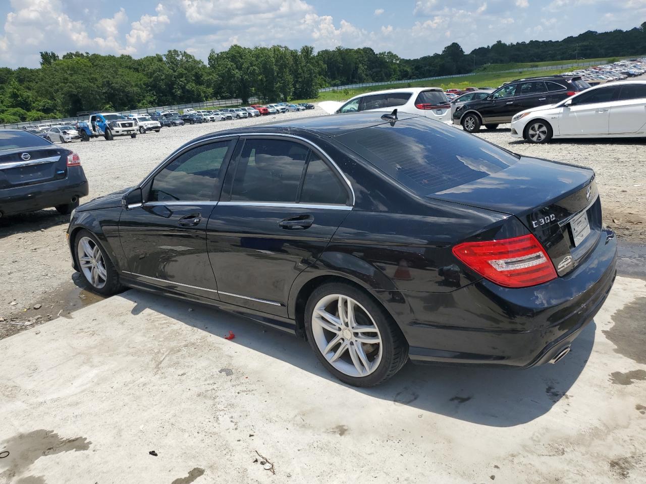 2012 Mercedes-Benz C 300 4Matic VIN: WDDGF8BB1CR195414 Lot: 61938805