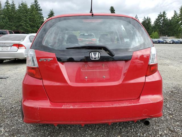  HONDA FIT 2013 Czerwony