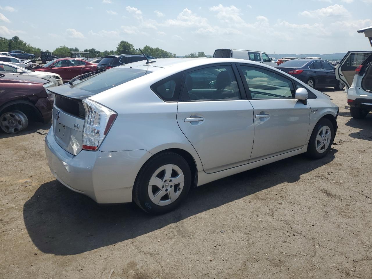 TOYOTA PRIUS 2010 VIN JTDKN3DUXA5182657 zdjęcie 3