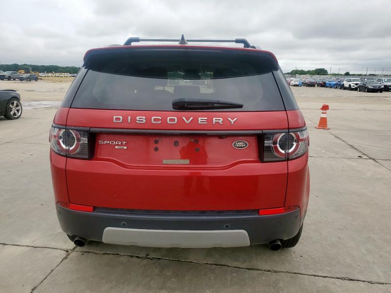  LAND ROVER DISCOVERY 2019 Czerwony