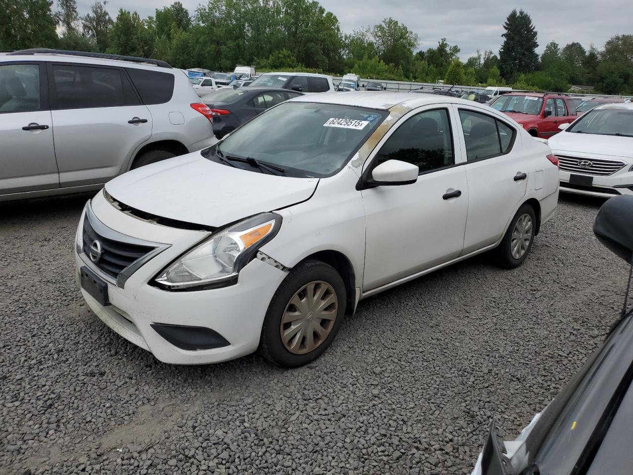 NISSAN VERSA 2017 VIN 3N1CN7AP8HL852634