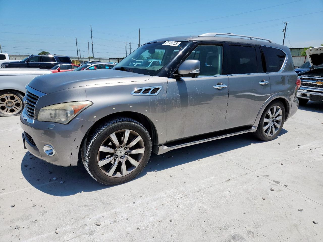 2012 Infiniti Qx56 zu verkaufen in Haslet, TX - Mechanical