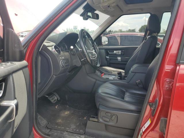 Parquets LAND ROVER LR4 2015 Red