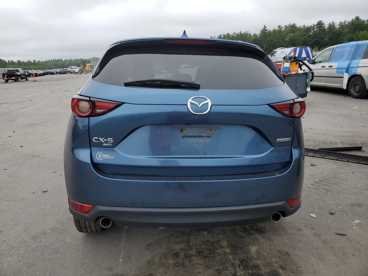 2021 Mazda Cx-5 Grand Touring VIN: JM3KFBDMXM1303701 Lot: 61218225