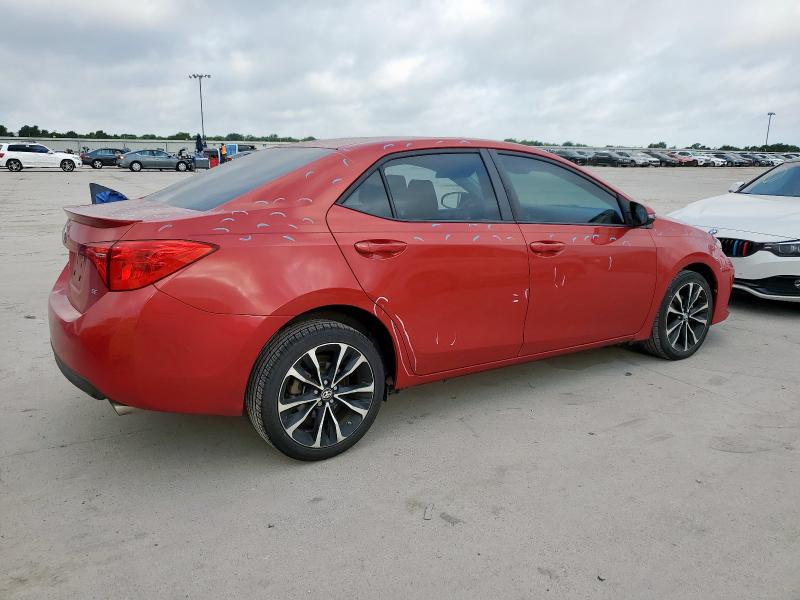  TOYOTA COROLLA 2019 Красный
