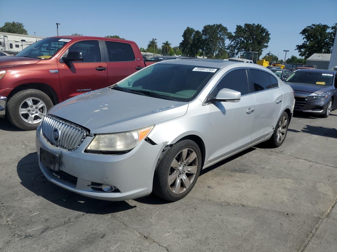 2010 Buick Lacrosse Cxs zu verkaufen in Sacramento, CA - Front End