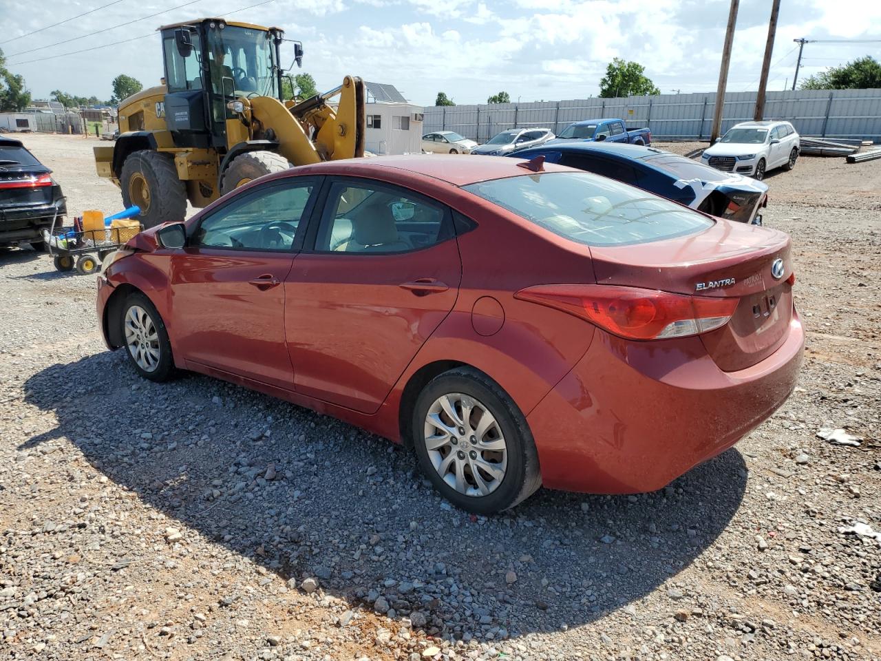 HYUNDAI ELANTRA 2012 VIN KMHDH4AE4CU249096 фото 2