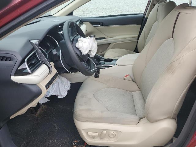  TOYOTA CAMRY 2020 Red