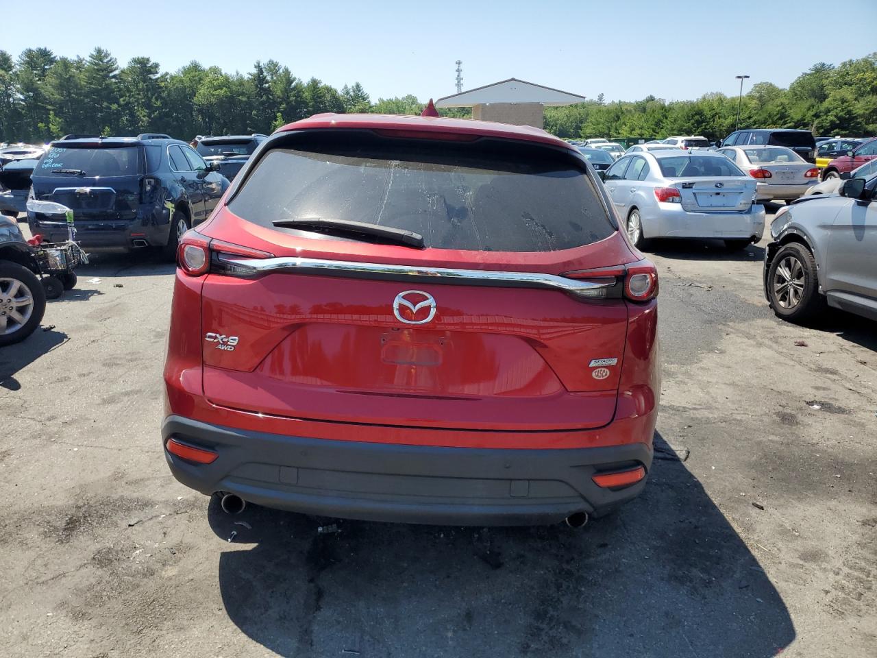 2019 Mazda Cx-9 Touring VIN: JM3TCBCY1K0334887 Lot: 60727125