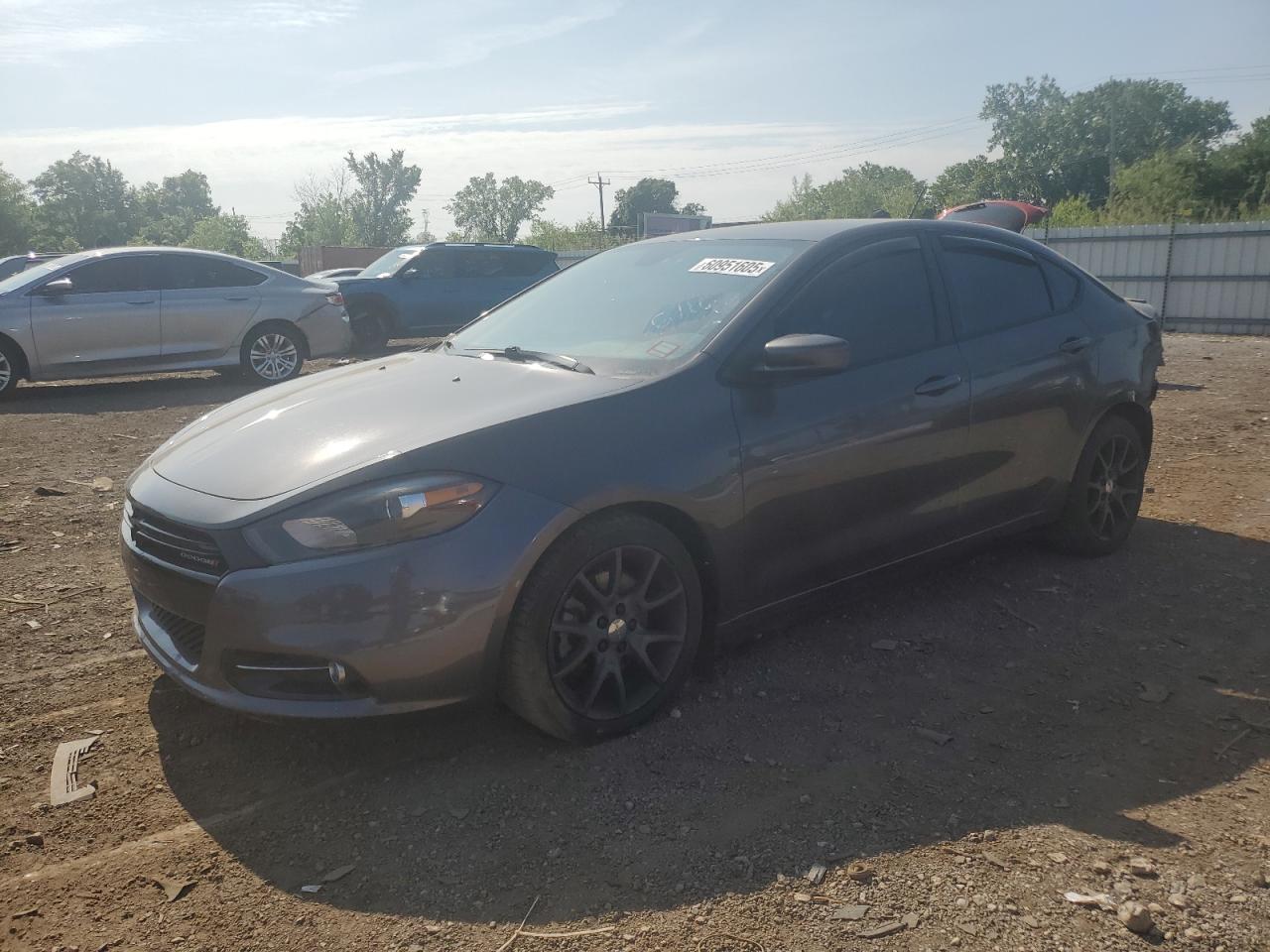 2015 Dodge Dart Sxt იყიდება Chicago Heights-ში, IL - Rear End