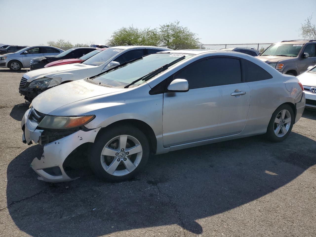 2007 Honda Civic Ex продається в North Las Vegas, NV - Front End