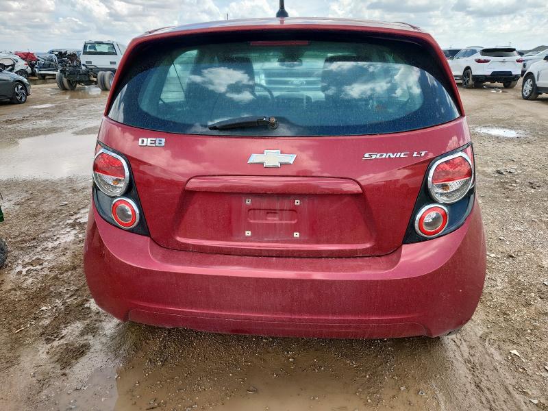  CHEVROLET SONIC 2013 Czerwony