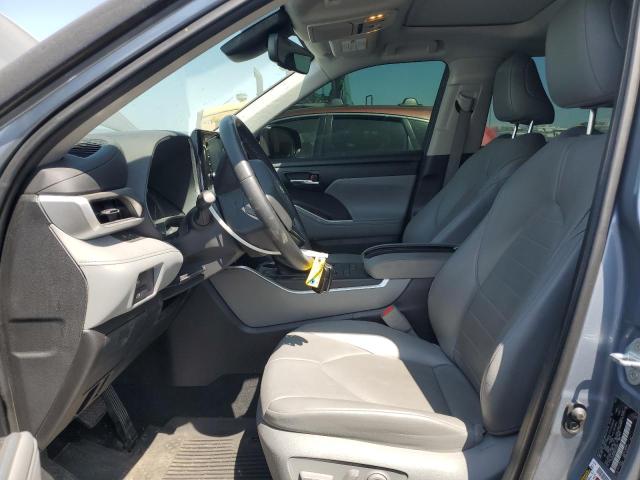  TOYOTA HIGHLANDER 2021 Синий