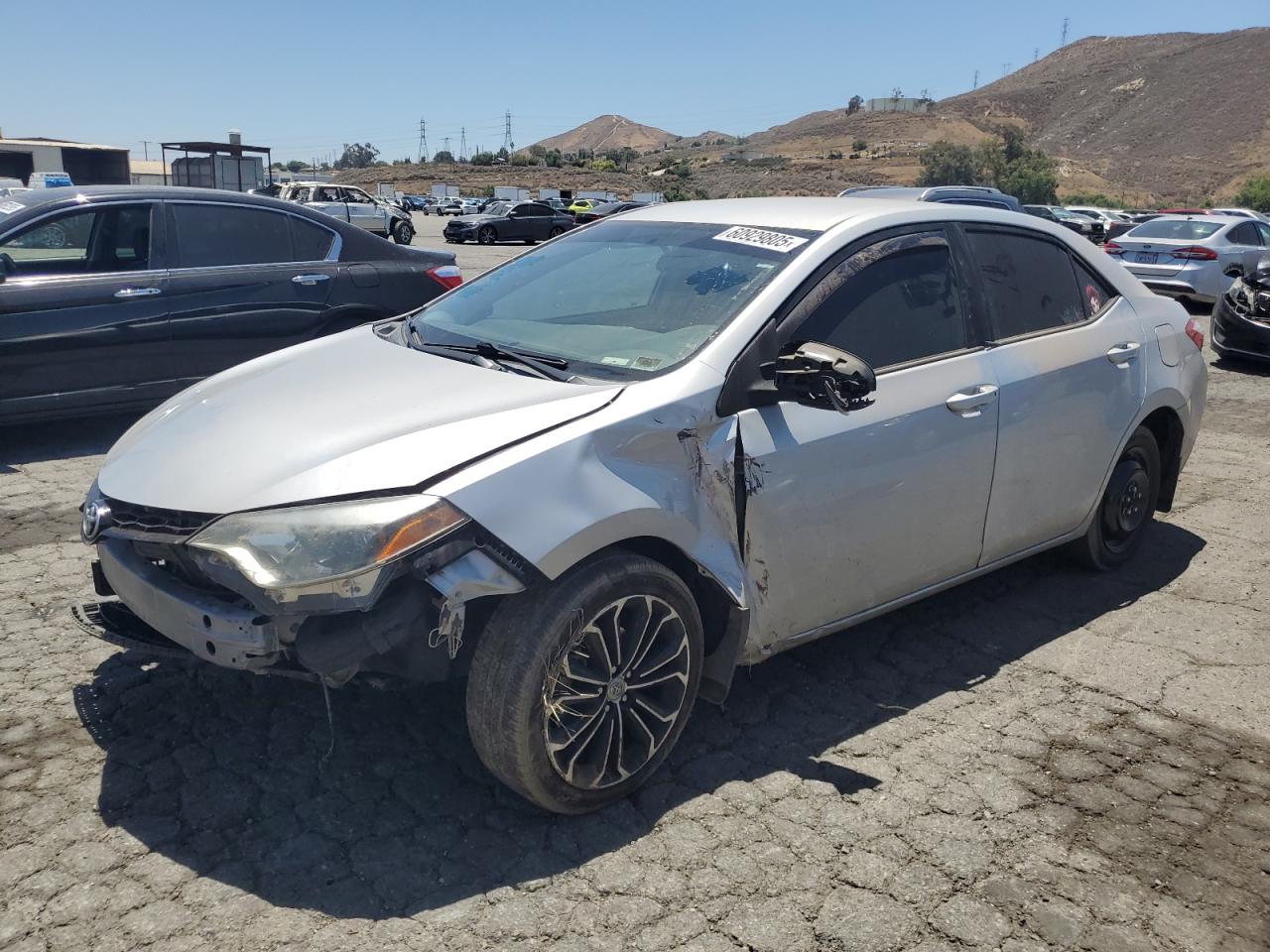 2015 Toyota Corolla L zu verkaufen in Colton, CA - Front End