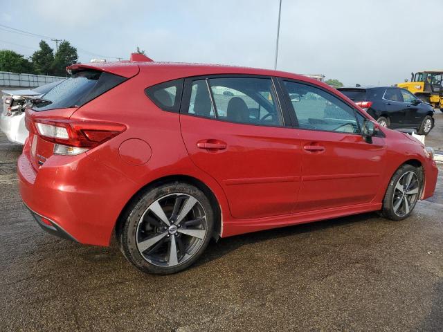  SUBARU IMPREZA 2018 Красный