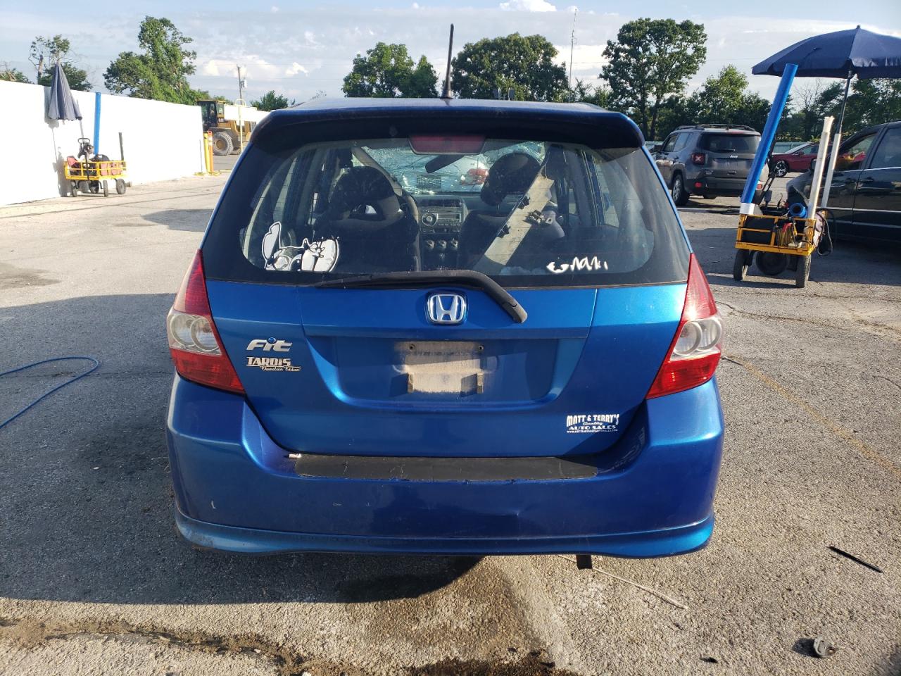 2007 Honda Fit S VIN: JHMGD38687S001553 Lot: 62716555