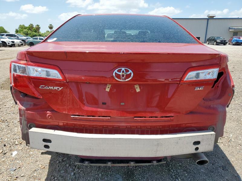  TOYOTA CAMRY 2014 Красный