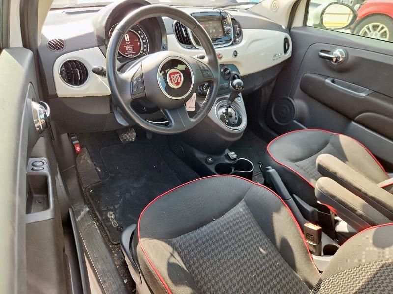  FIAT 500 2017 White