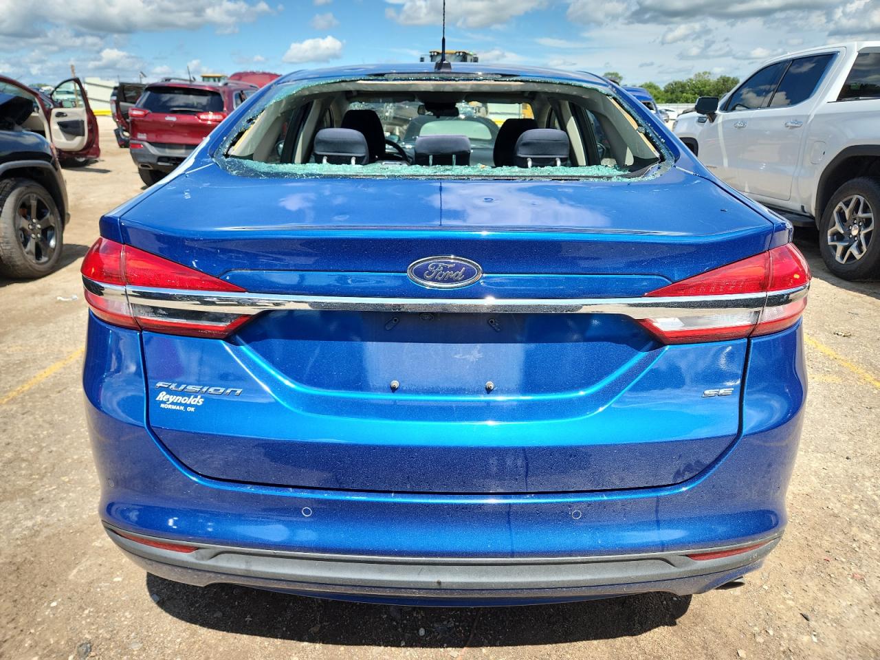 2017 Ford Fusion Se VIN: 3FA6P0H75HR116688 Lot: 63027265