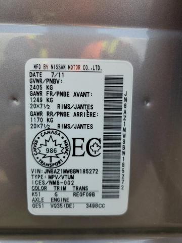 2011 NISSAN MURANO S