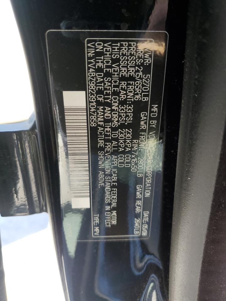 2009 Volvo Xc70 3.2 VIN: YV4BZ982391047858 Lot: 62537495