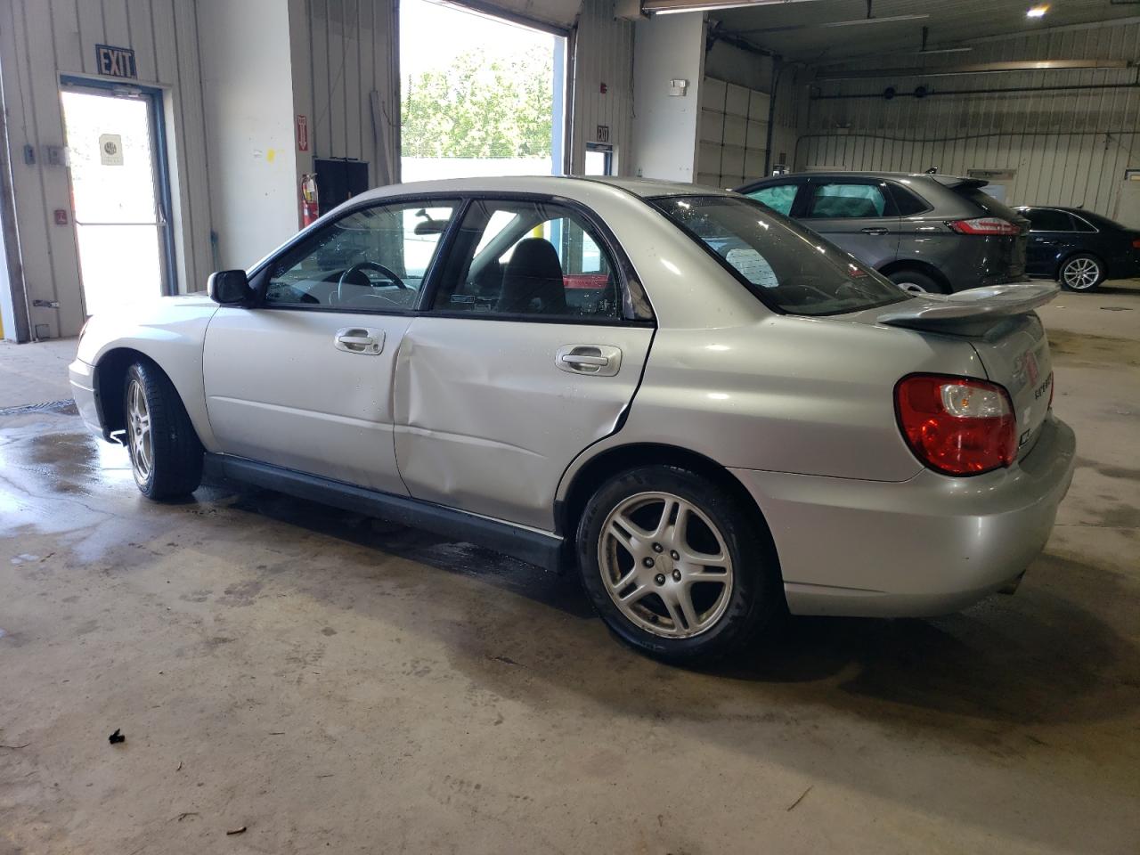 2004 Subaru Impreza Wrx silver null gas JF1GD29654H503011 photo #3
